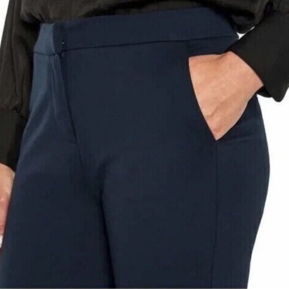 Banana Republic - Preloved - Straight Ponte Pull-On Navy Pants